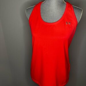 Under Armour Women's Magenta/Red Tank Top Activewear Size Medium